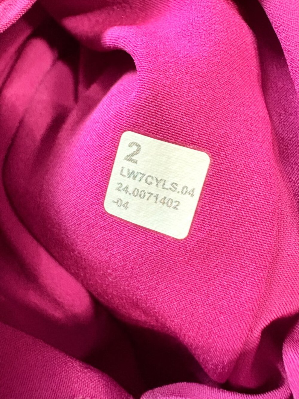 Lululemon Lightweight High Rise Relaxed Short 3" pink 2 XS Ripened Raspberry - Picture 10 of 11